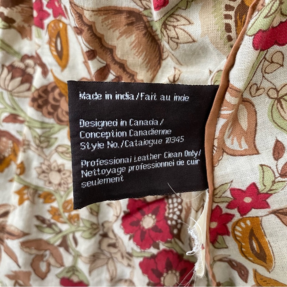 DANIER | Floral Tan Jacket - Picture 11 of 16